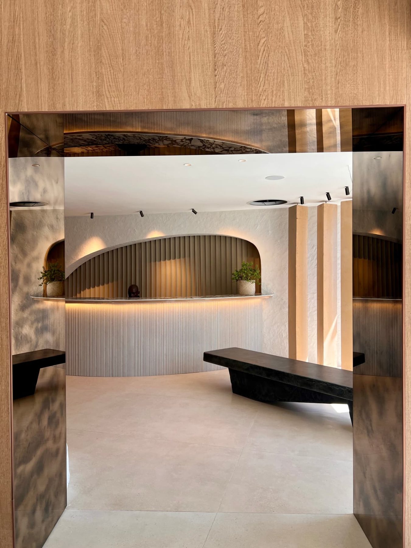 Entrance — Timeworn Bronze mirror